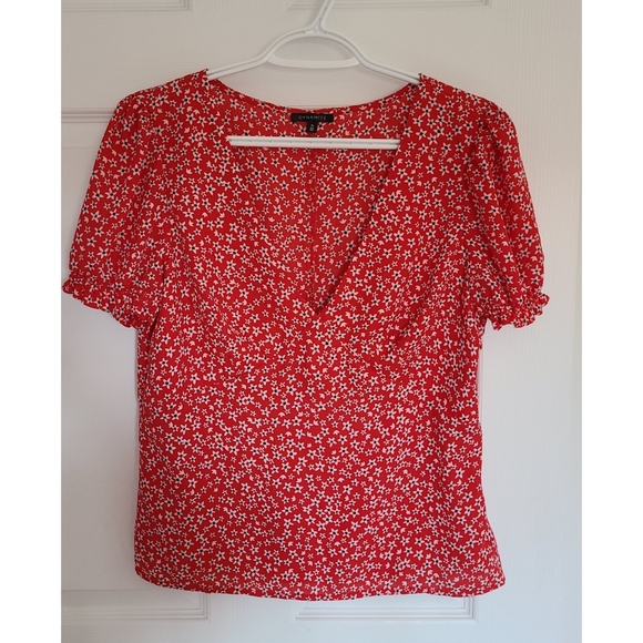 NWOT Dynamite floral blouse - Picture 4 of 5